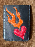 Flaming Heart Cardholder