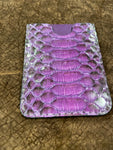 Purple Python and Kangaroo card holder